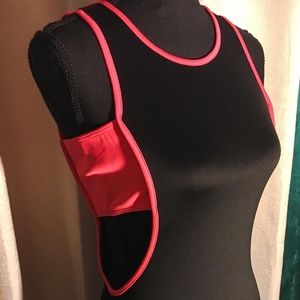 Neon Pink & Black Dress